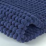 Badmat Celine textielmix - Donkerblauw - 60 x 60 cm