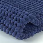 Badmat Celine textielmix - Donkerblauw - 100 x 60 cm