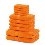 Serviettes de toilette Arina (lot de 10) Orange