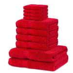 Serviettes de toilette Arina (lot de 10) Rouge