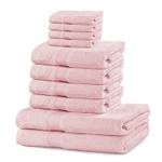 Serviettes de toilette Arina (lot de 10) Rose