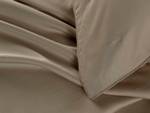 Parure de lit en coton renforcé Bamboo Bambou / Satin - Sable - Sable - 220 x 260 cm