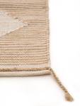 Tapis de couloir en laine Nahla Beige - Fibres naturelles - 70 x 1 x 200 cm
