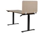 Cloison amovible de bureau SPLIT Beige - Largeur : 80 cm