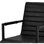 Chaises à accoudoirs Fanny Noir Lot de 2 Noir - Métal - Matière plastique - 53 x 93 x 66 cm