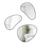 Set de 3 miroirs Hubba Pebble Argenté