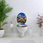 WC-Sitz mit Absenkautomatik - Nemo Blau - Orange - Violett - Holzwerkstoff - 38 x 5 x 44 cm