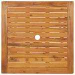 Gartentisch Braun - Massivholz - Holzart/Dekor - 70 x 75 x 70 cm