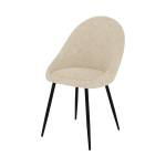 Chaise Rona (Lot de 2) Blanc - Textile - 51 x 82 x 53 cm