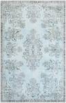 Tapis Ultra Vintage CXXXVIII Bleu - Textile - 191 x 1 x 297 cm