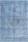 Teppich Ultra Vintage CVI Blau - Textil - 193 x 1 x 300 cm