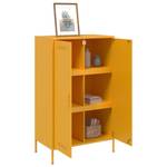 Highboard DE5645 Gelb - Metall - 39 x 113 x 68 cm