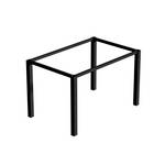 Quadratische Beine und Tischgestell