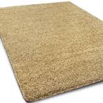 Shaggy-Teppich Barcelona Beige - Kunststoff - 66 x 3 x 250 cm