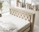 Boxspringbett Lavello Beige - Breite: 200 cm