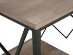 Table d'appoint FORRES Noir - Marron - Bois manufacturé - 56 x 56 x 56 cm
