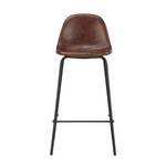 Tabouret de bar Henrik (Lot de 2) Marron foncé