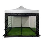 Moustiquaire pour Gazebo Banyan Noir