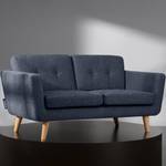 TAGIO II Sofa 2 Personen Beige - Braun - Marineblau