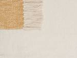 Couverture SALME Beige - Orange - Fibres naturelles - 130 x 1 x 170 cm