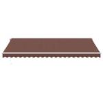 Auvent rétractable 3006542-4 Marron - 350 x 500 cm