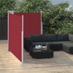 Auvent latéral 3016426-6 Rouge - 600 x 160 cm