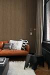 Tapete 3D Holzpaneele 7420 Braun - Naturfaser - Textil - 50 x 900 x 900 cm