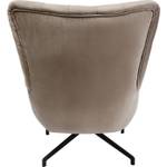 Fauteuil pivotant Bellissima Beige