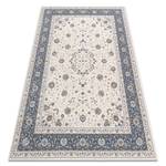 Teppich Wolle Nain Rahmen Ornament 160 x 230 cm