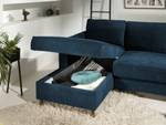 Ecksofa JAKE Indigoblau