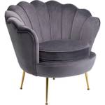 Fauteuil Water Lily Gold Gris