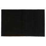 Badteppich TAPIS UNI, 50x80 cm, schwarz Schwarz - Kunststoff - 50 x 1 x 80 cm