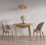 Orion DropLeaf Wooden Table Round 100cm