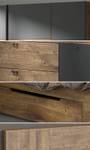 Schlafzimmer-Set ATLANTA 4-teilig Braun - Holzwerkstoff - 568 x 210 x 207 cm