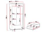 Kleiderschrank Ferido 2D1SZ