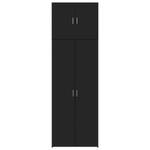 Highboard DE9021 Schwarz - Holzwerkstoff - 43 x 249 x 80 cm