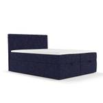 Boxspringbett Elodie Marineblau - 140 x 110 x 208 cm