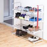 Meuble à chaussures 4 étages en lot de 2 Hauteur : 93 cm