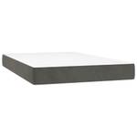 Boxspringbett 3017268-8 Dunkelgrau - 120 x 203 cm