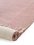 Tapis de laine Oasis Rose foncé - Fibres naturelles - 160 x 1 x 230 cm