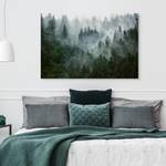 Wald Nebel 3D Leinwandbild Landschaft im