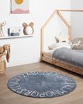 Tapis enfant VURGUN Bleu - Bleu foncé - Blanc