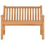 Banc de jardin 3007521 Marron - Bois manufacturé - Bois/Imitation - 114 x 92 x 69 cm