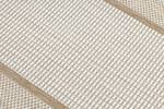 Läufer Sisal Sion Rahmen Beige - Kunststoff - Textil - 60 x 1 x 250 cm