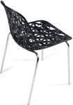 Chaises de cuisine IKO (lot de 4) Noir