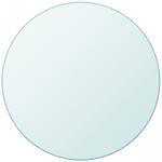 Plateau rond transparent 60 x 60 cm