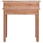 Schreibtisch Braun - Massivholz - 90 x 101 x 90 cm