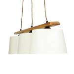 Lustre suspension BEVERELY Marron - Bois manufacturé - 90 x 89 x 90 cm