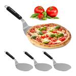 4 x Pizzaschieber mit Holzgriff 4er Set