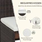 Gartenmöbel Set (5-tlg.) 861-012 Braun - Khaki